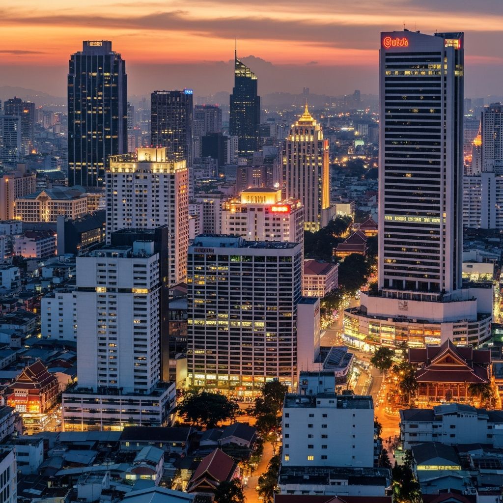 International markets across Asia and the Middle East